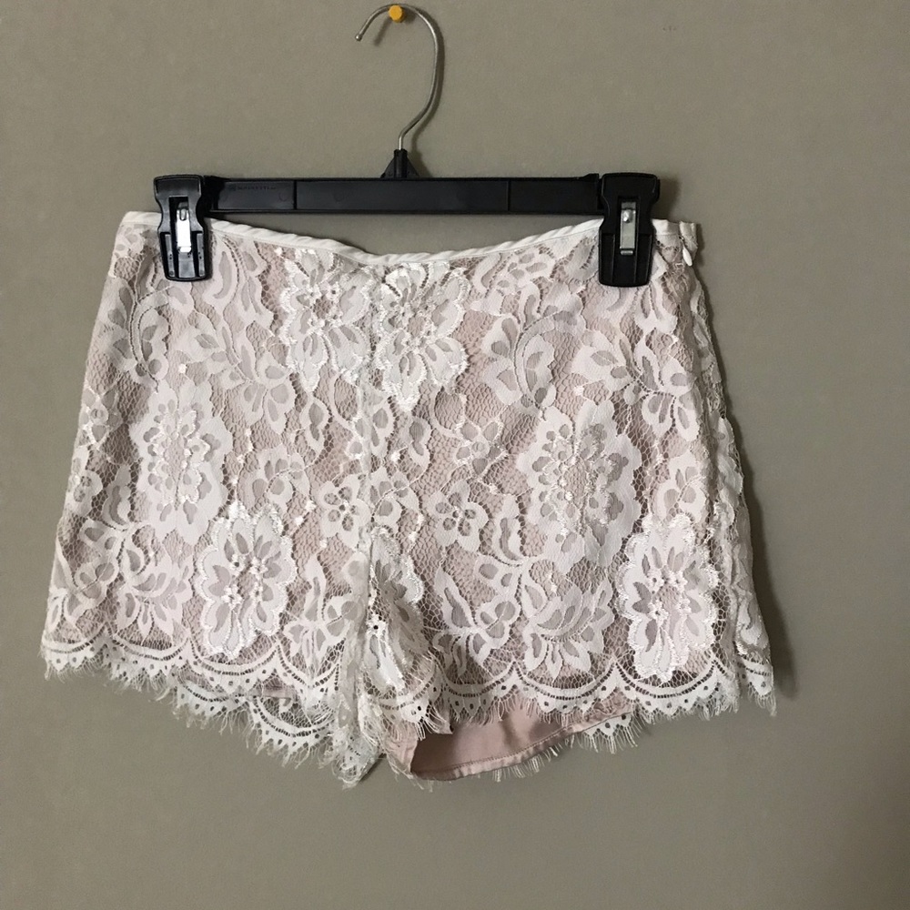 Lace shorts